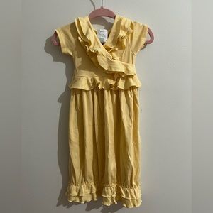 Lemon Loves Layette Yellow Gown